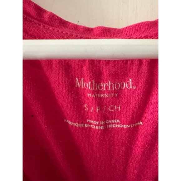 Motherhood Maternity women’s size small pink shirt - Picture 4 of 7